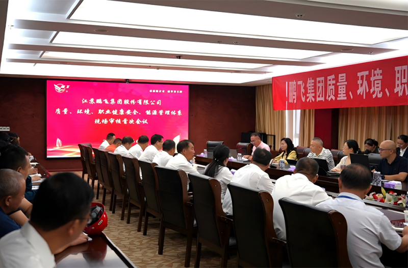 鵬飛集團完成質量、環境、職業健康安全、能源管理體系審核